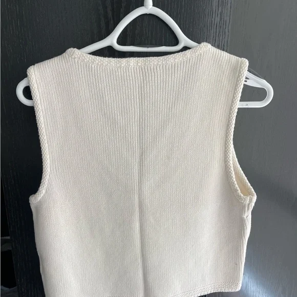 Abercrombie & Fitch Cream Button Down Shirt - Picture 2 of 2